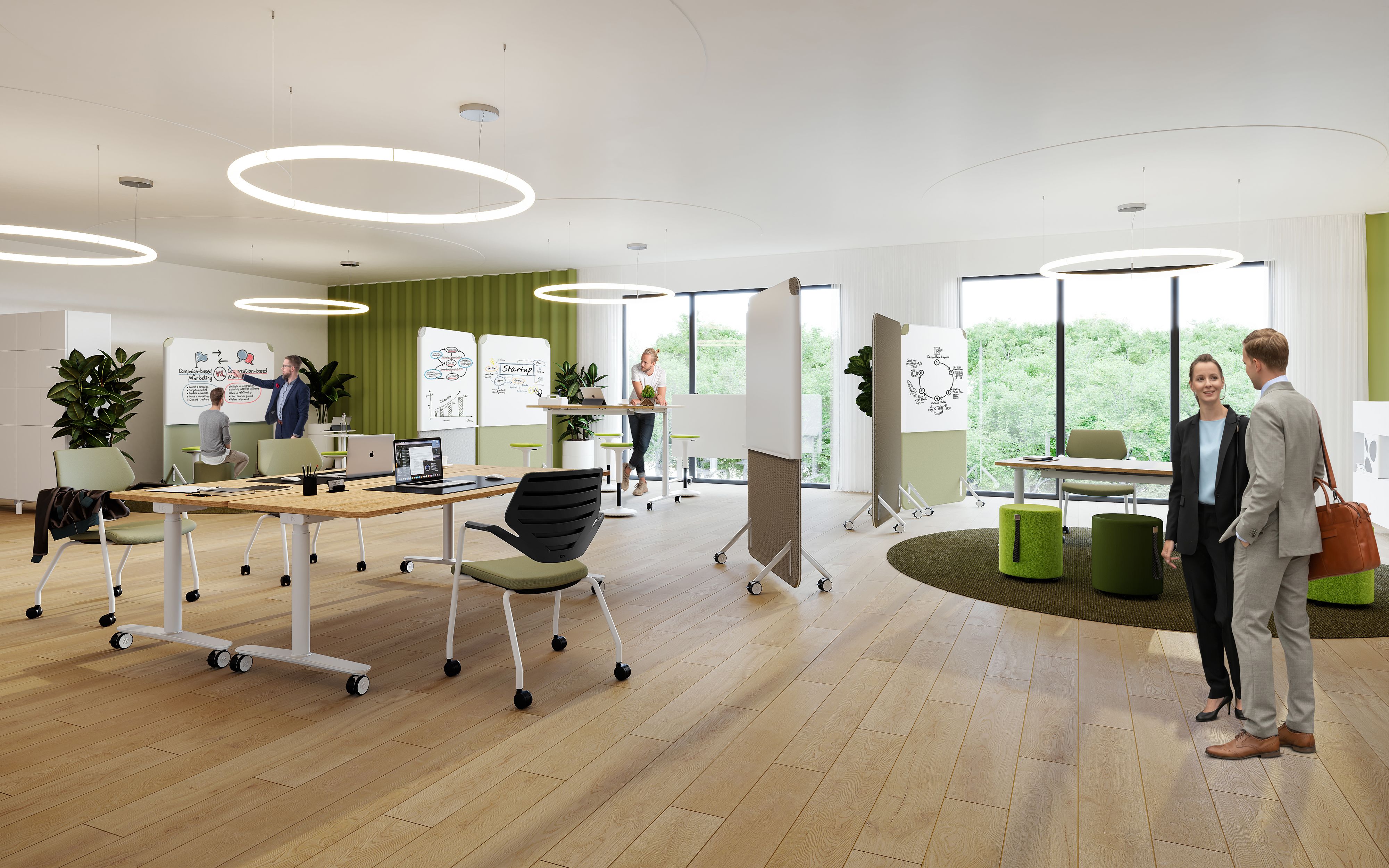 König + Neurath AG: new or redesigned working environments